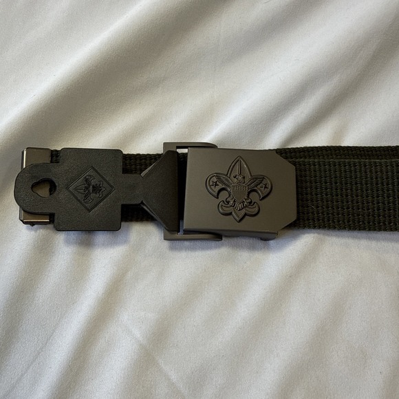 BSA Centennial Boy Scouts of America web Belt Small Medium 32 NWT 64032 Official - Picture 5 of 5